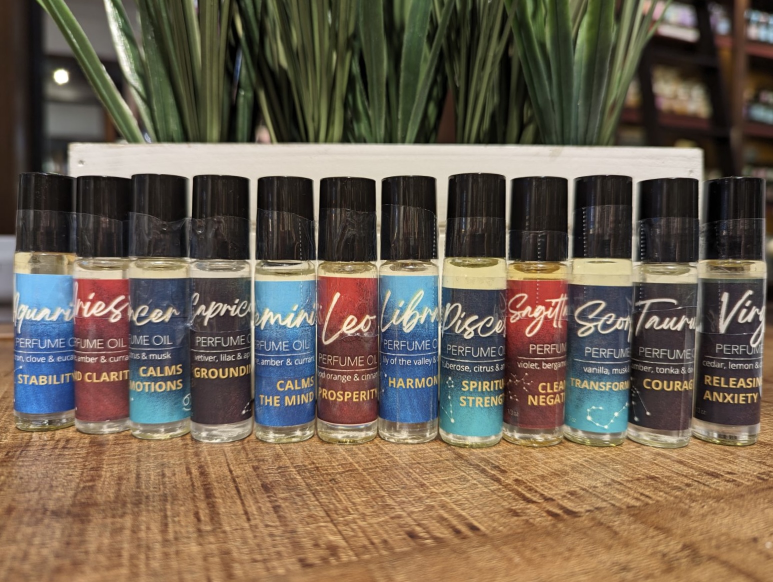 Zodiac Roller Oils